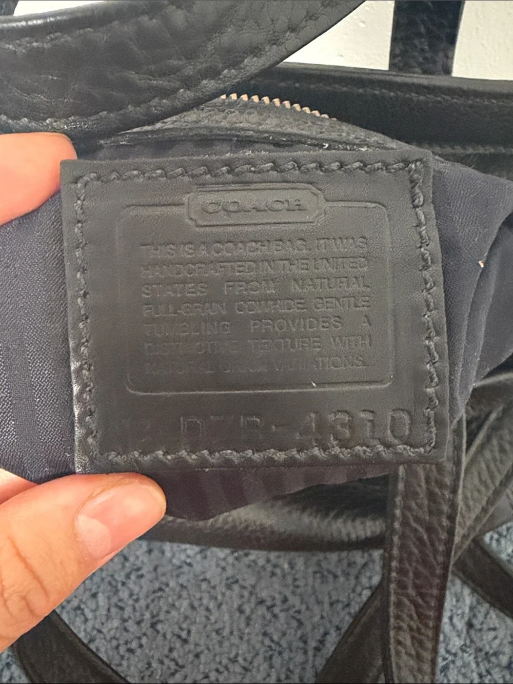 Coach classic handbag